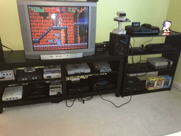 Retro gaming setup quai10